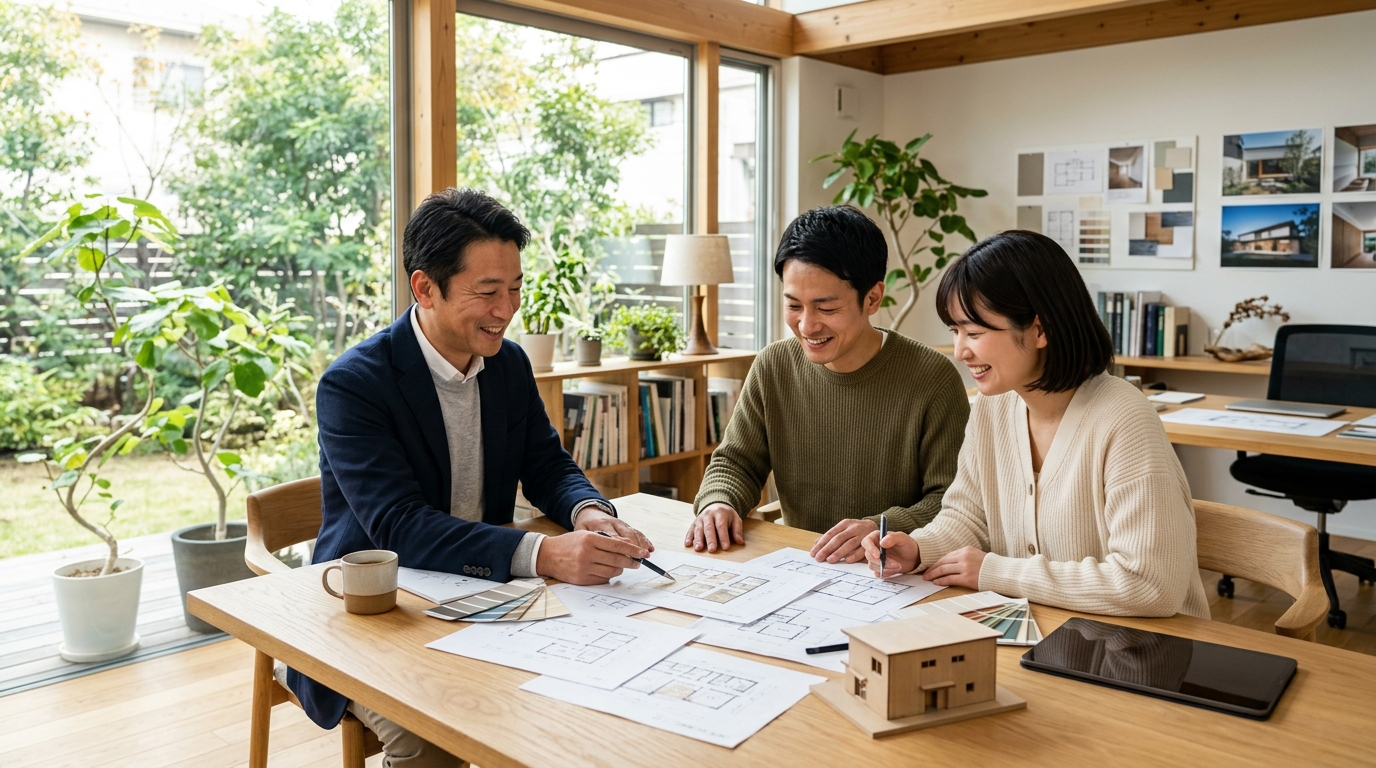 住宅相談・打ち合わせ風景